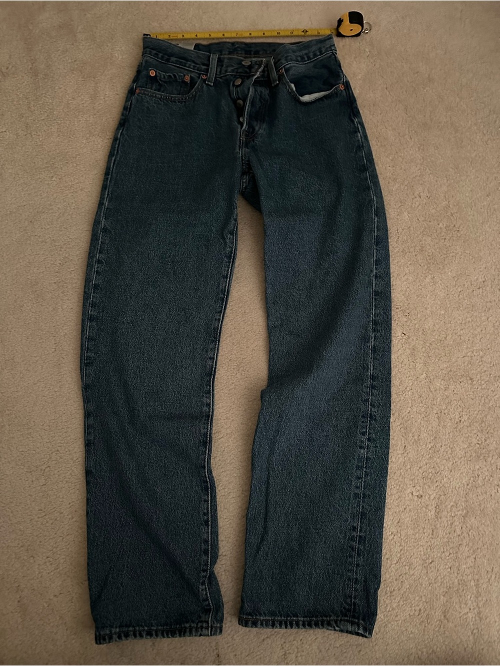 Women’s Dark Blue Relaxed Fit Jeans